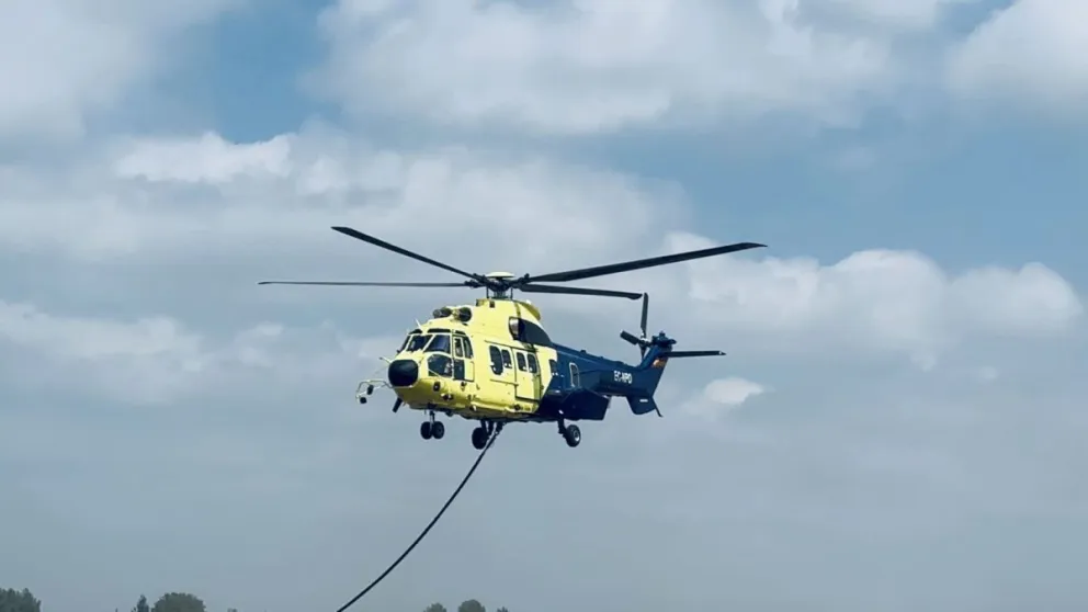 Jefe del SPLIF pide refuerzos aéreos urgentes para combatir el incendio en El Bolsón