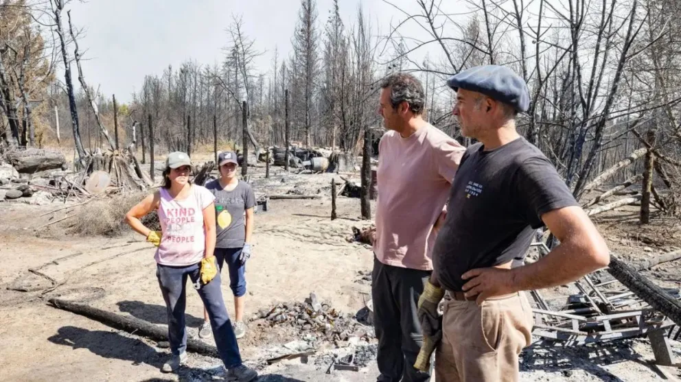 La Provincia asistirá a emprendedores damnificados de El Bolsón