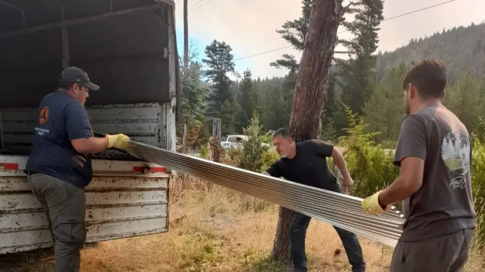 El Bolsón: Provincia coordina recuperación de zonas afectadas por incendios