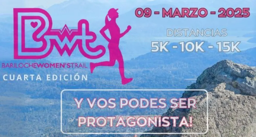 Se realizará la cuarta edición de Bariloche Women´s Trail