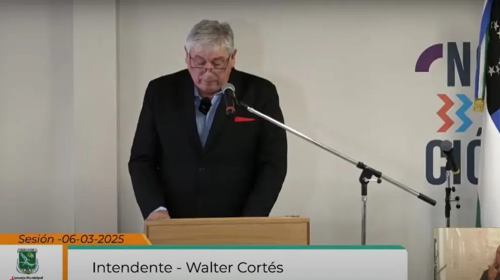 Walter Cortés abrió el período de sesiones en el Concejo