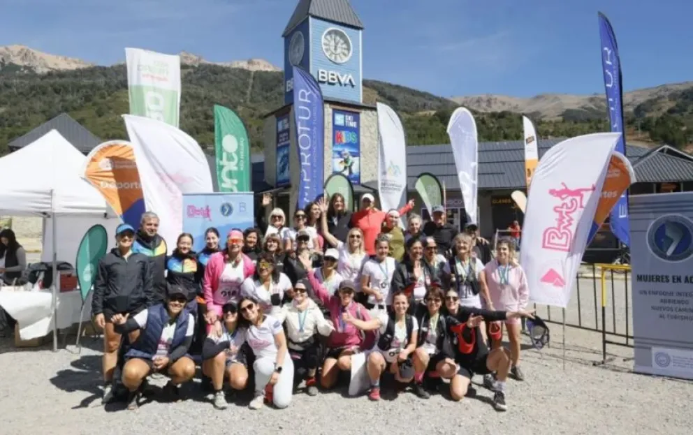 Cerca de cien atletas fueron parte del Bariloche Women's Trail 2025