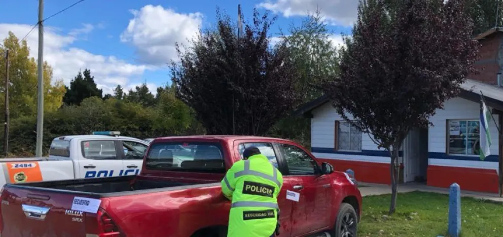 Seguridad Vial de Bariloche sacó de circulación una camioneta con pedido de secuestro