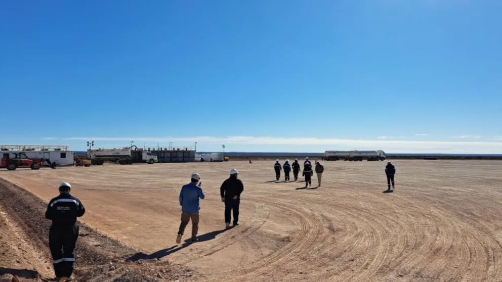 Vaca Muerta en Río Negro: inspección previa a una nueva perforación