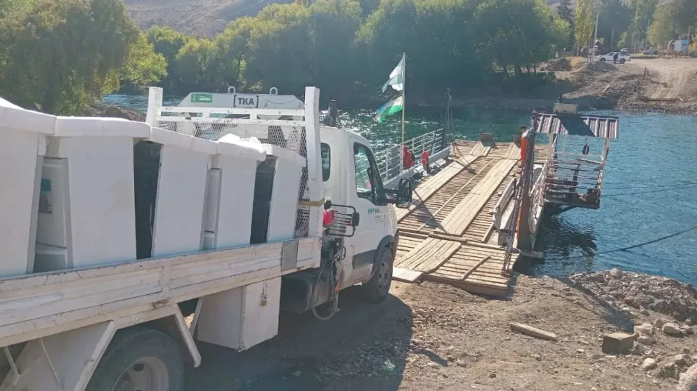 Villa Llanquín: iniciaron las obras para llevar gas a 27 familias