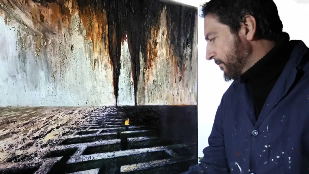 La muestra "Laberintos" de Diego Barreto Urruty se inaugura este viernes en la Sala Panozzi