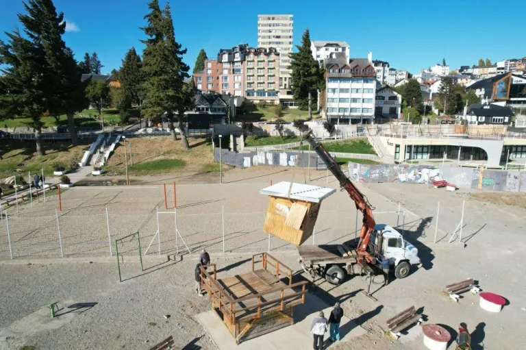 Continúan los trabajos de mejora en la Playa del Centro
