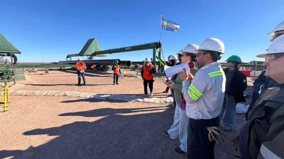 Río Negro realizó un operativo integral de control en la obra del oleoducto Vaca Muerta Sur