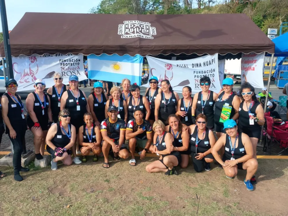 El equipo de Nahuel Rosa con podio y momentos inolvidables vividos en Panamá 