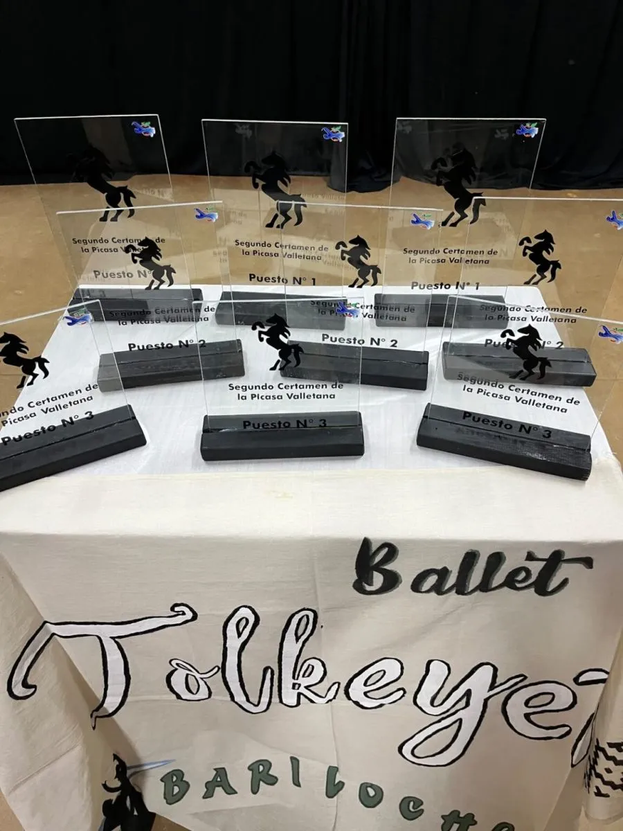 Ballet Folclórico Municipal Tolkeyen en Cinco Saltos
